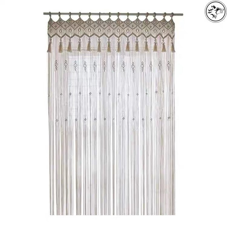 Bohemian Hand-Woven Curtain