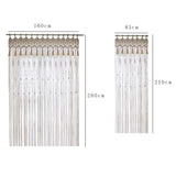 Bohemian Hand-Woven Curtain