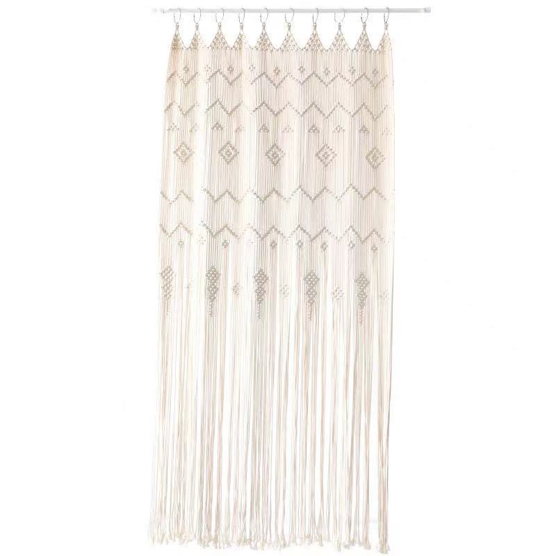Finished Hoop Door Curtain