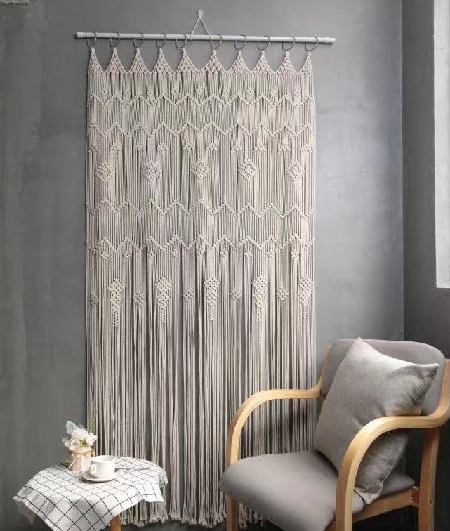Finished Hoop Door Curtain