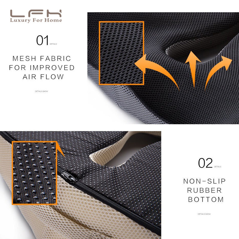 Coccyx Orthopedic Comfortable Memory Foam