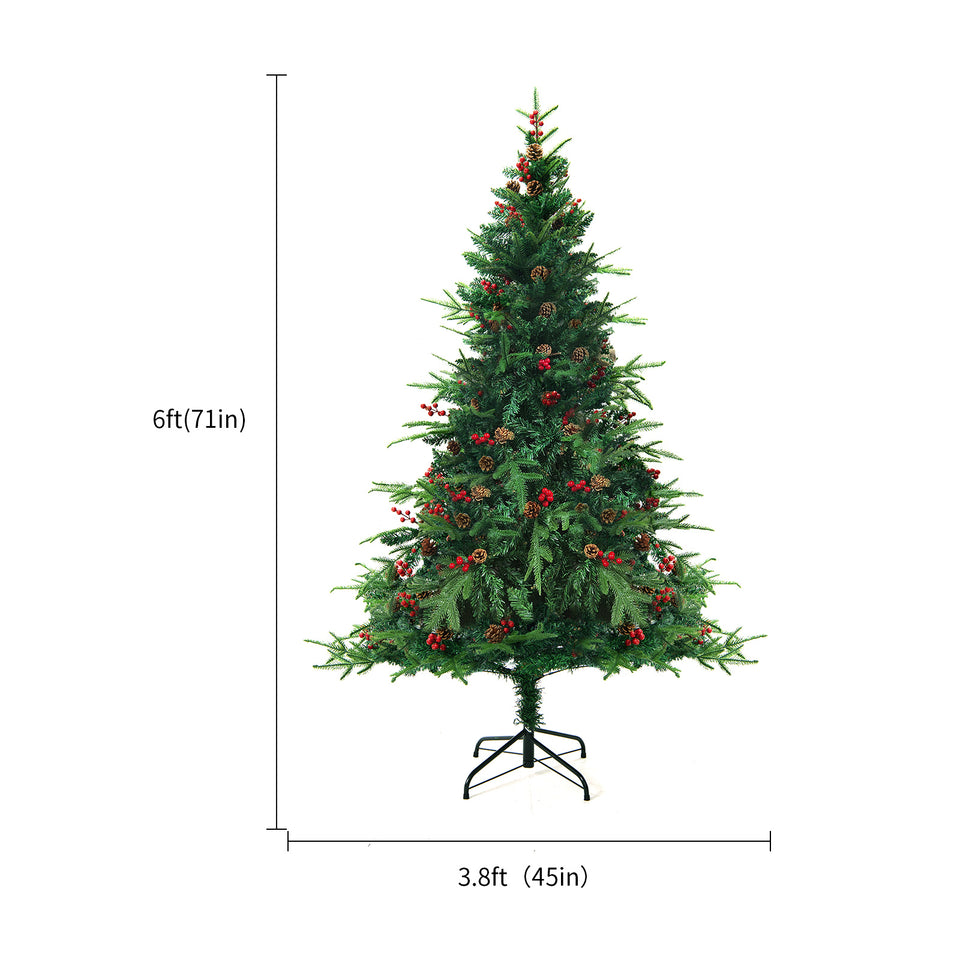 Artificial Snow Christmas Tree