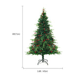 Artificial Snow Christmas Tree