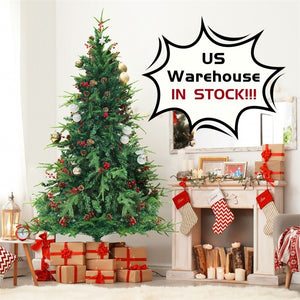 Artificial Snow Christmas Tree