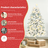 Artificial Snow Christmas Tree