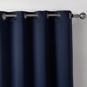 Dark Blue Bedroom Blackout  Curtains