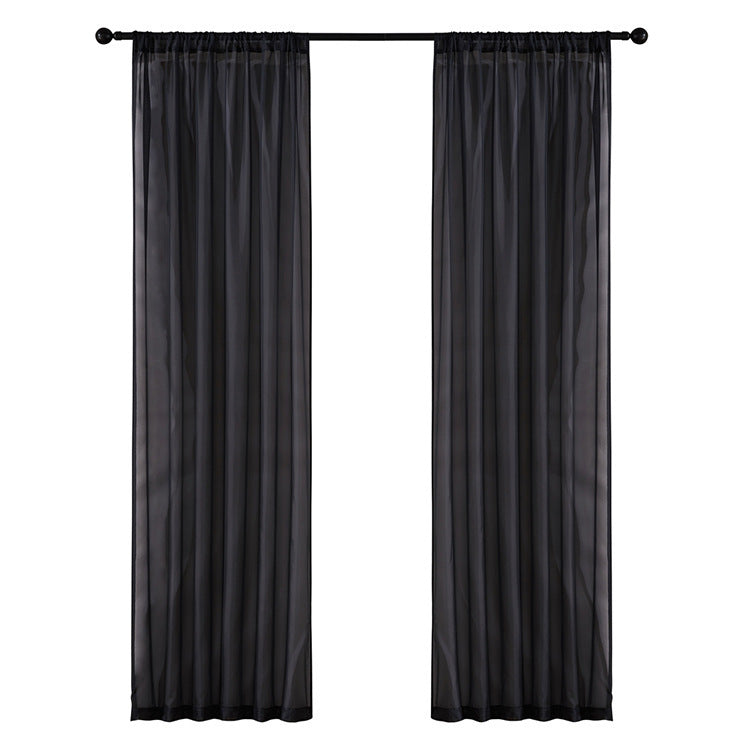 Modern And Simple Pure  curtain for Window Screen