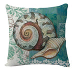 Turtle Printed Throw Pillow For Home Decor