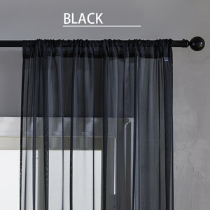 Modern And Simple Pure  curtain for Window Screen