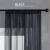 Modern And Simple Pure  curtain for Window Screen