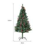 Artificial Snow Christmas Tree