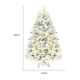 Artificial Snow Christmas Tree
