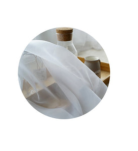Modern And Simple Pure  curtain for Window Screen