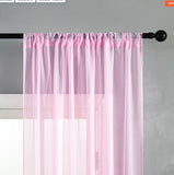 Modern And Simple Pure  curtain for Window Screen