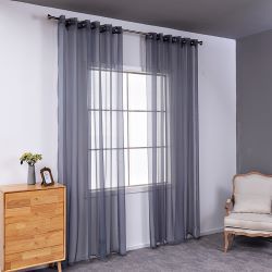 Modern And Simple Pure  curtain for Window Screen